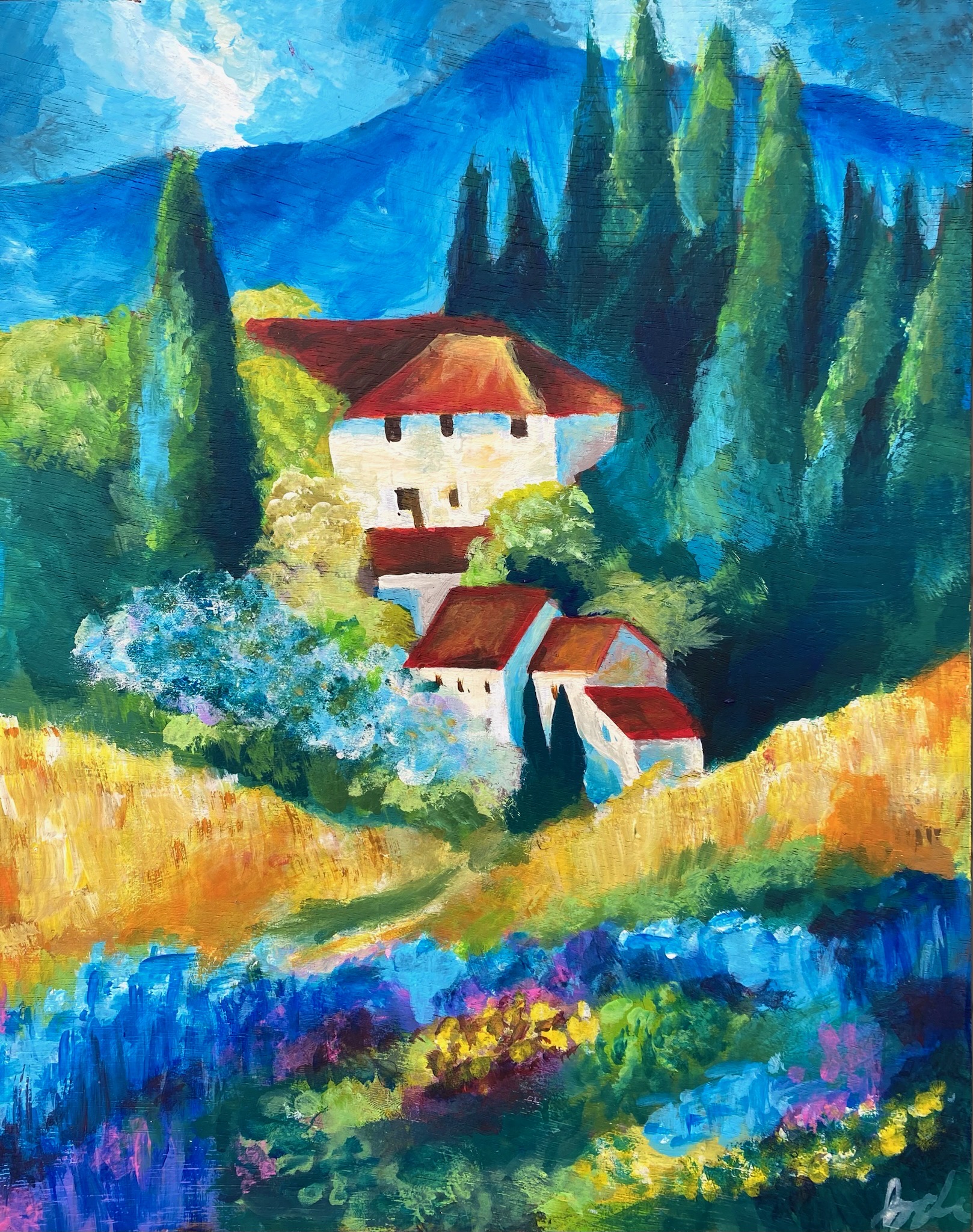 Countryside Cottage artwork